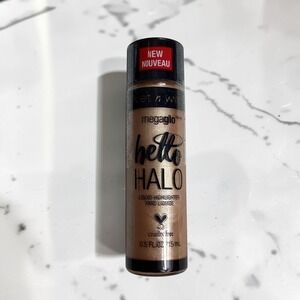 Wet n Wild MegaGlo Hello Halo Liquid Highlighter 306B Guilded Glow Bronze 0.5oz